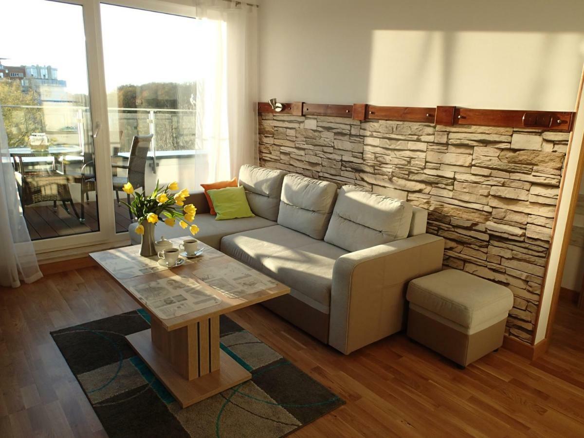 Apartament dla Ciebie z tarasem i garazem Kolobrzeg Bagian luar foto